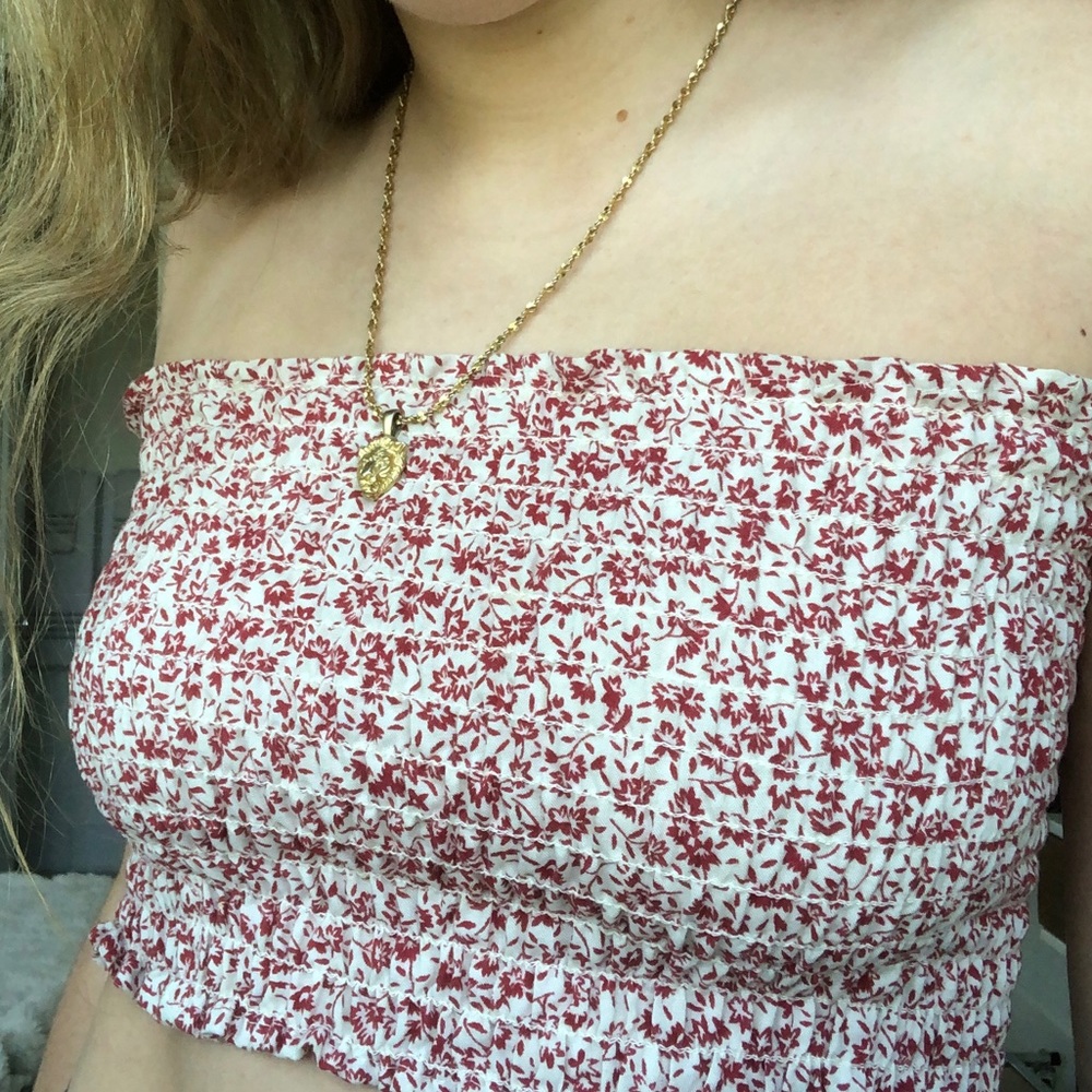 LF vintage reworked bandeau top